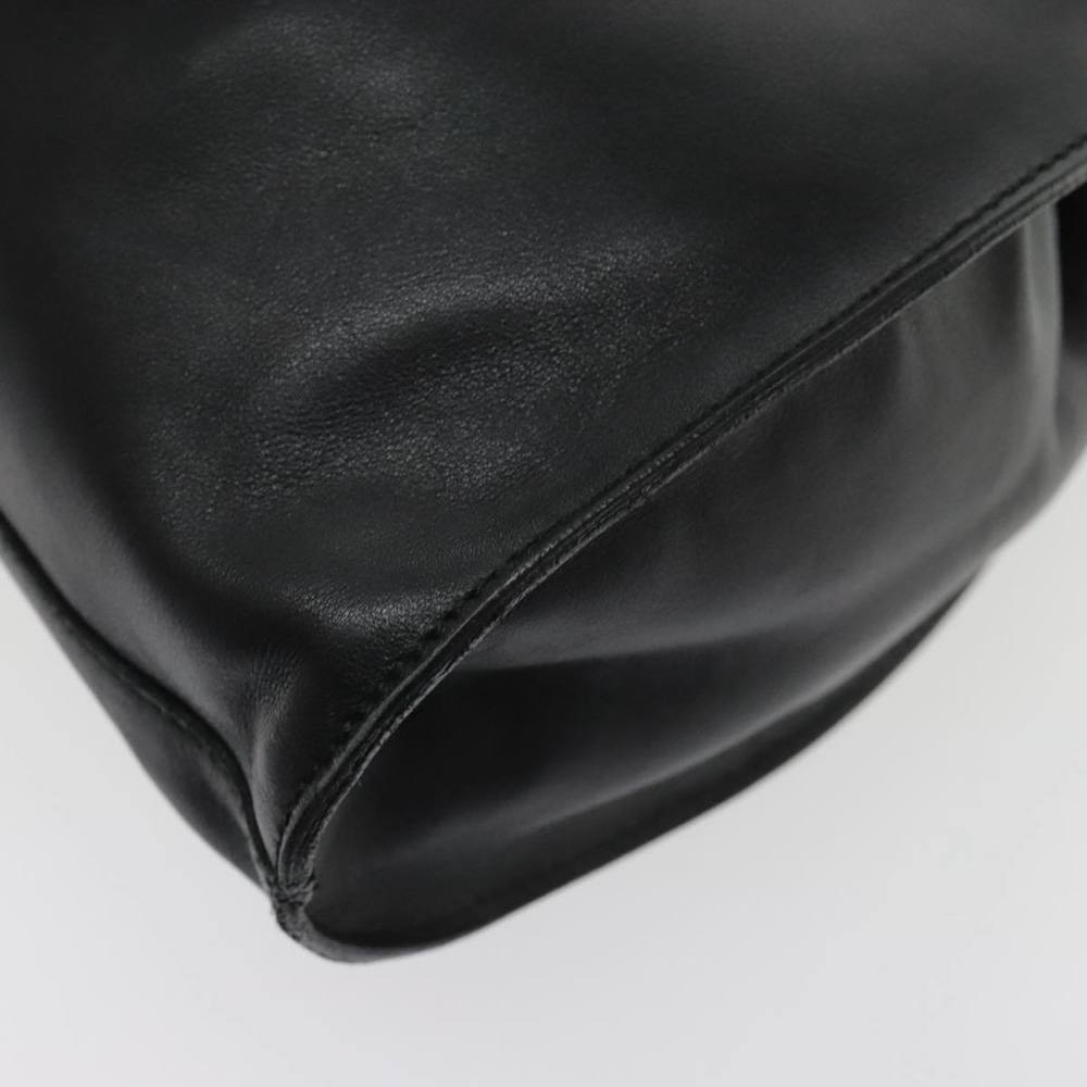 GUCCI Hand Bag Leather Black Silver 001 4335 Auth yk15437 - Picture 16 of 16